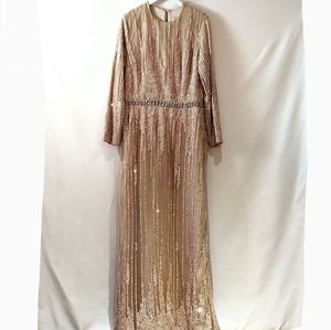 Wedding Gown MOB or SOB Celine Moreau Brand Size FR 42 USA 10 (M) Creme Color